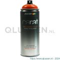 MoTip lakspray Carat hoogglans Traffic Orange verkeersoranje 400 ml 8009