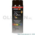 MoTip Crafts lakspray dekkend RAL 8017 bruin hoogglans 400 ml 110061