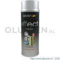 MoTip lakspray dekkend Deco Effect metallic zilver hoogglans 400 ml 302501