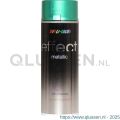 MoTip lakspray dekkend Deco Effect metallic groen hoogglans 400 ml 302513