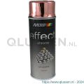 MoTip lak chroomspray dekkend Deco Effect Chrome Lacquer copper koper 400 ml 302602