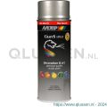 MoTip Crafts lakspray dekkend RAL 9006 grijs hoogglans 400 ml 696022