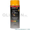 MoTip Crafts lakspray dekkend RAL 1003 geel hoogglans 400 ml 696242