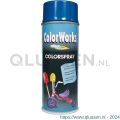 ColorWorks lakverf Colorspray enzian blue RAL 5010 400 ml 918509