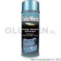 ColorWorks hamerslag lakspray blauw 400 ml 918533