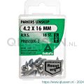 Deltafix parker lenskop Phillips PH RVS A2 4.2x16 mm DIN 7983C blister 18 stuks 11485