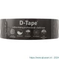 D-Tape ducttape zelfklevend extra kwaliteit permanent zwart 50 m x 50x0.32 mm 5571