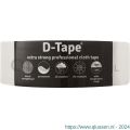 D-Tape ducttape zelfklevend extra kwaliteit permanent wit 50 m x 50x0.32 mm 5572