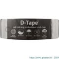 D-Tape ducttape zelfklevend extra kwaliteit permanent grijs 50 m x 50x0.32 mm 5573