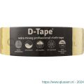 D-Tape ducttape zelfklevend extra kwaliteit permanent geel 50 m x 50x0.32 mm 5574