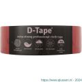 D-Tape ducttape zelfklevend extra kwaliteit permanent rood 50 m x 50x0.32 mm 5576