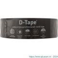 D-Tape ducttape zelfklevend extra kwaliteit verwijderbaar zwart 50 m x 50x0.32 mm 5591