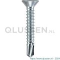 Deltafix schroef zelfborend platkop Phillips PH verzinkt 3.9x25 mm DIN 7504O doos 200 stuks 67761