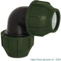 Deltafix tyleen toebehoren knie PP zwart groen 16 mm naar 16 mm 69930