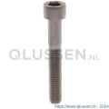 Deltafix inbusbout cilinderkop RVS A2 M4x20 mm DIN 912 doos 100 stuks 70800