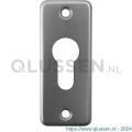 QlinQ clindergatplaat 83x34 mm elox aluminium 1033918