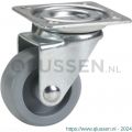 QlinQ bokzwenkwiel 25 mm draagvermogen 15 kg set 2 stuks 1036222