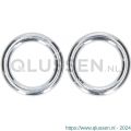 QlinQ ring 9 mm verzinkt set 2 stuks 1095863