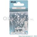 QlinQ duplexstaaldraadklem 3 mm verzinkt set 2 stuks 1095880