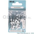 QlinQ staaldraadklem 3 mm verzinkt set 4 stuks 1095890