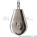 QlinQ katrol 6 mm enkel vernikkeld 1095957