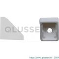 QlinQ hoekverbinder 21x21x22 mm kunststof wit set 8 stuks 1036587