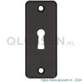 QlinQ sleutelgatplaat 83x24 mm aluminium zwart blister 1106160