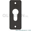 QlinQ profielcilinderplaat 83x24 mm aluminium zwart blister 1106161