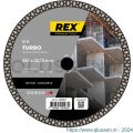 REX Turbo diamantzaagblad 230 mm asgat 22.23 mm beton 7288907