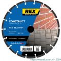 REX Construct diamantzaagblad 115 mm asgat 22.23 mm universeel 7288910