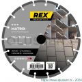 REX Matrix diamantzaagblad 125 mm asgat 22.23 mm universeel-beton 7288915