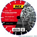 REX Steelmaster diamantzaagblad 125 mm asgat 22.23 mm metaal 7288931