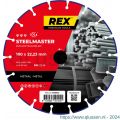 REX Steelmaster diamantzaagblad 180 mm asgat 22.23 mm metaal 7288932