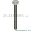 Herag tapbout DIN 933 M6x16 mm RVS A2 32725