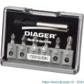 Diager Torsion bitset geleverd in koffer 7-delig Pozidriv PZ-PH 14403814