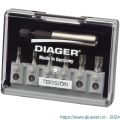 Diager Torsion bitset geleverd in koffer 7-delig TX 14403812