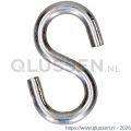 Steelies Ultimate S-haak 25x7 mm verzinkt QQ110300251