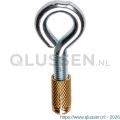 Steelies Ultimate spreidplug M6 8x22 mm messing met schroefoog M6x20 mm K1900600222