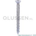 Steelies Ultimate beton-kozijnschroef 7,5x52 mm verzonken kop VK Torx T 30 verzinkt M0010750521
