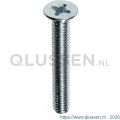 Steelies Ultimate metaalschroef DIN 965 M10x50 mm platverzonken kop PVK RVS A4 49701000501
