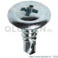 Steelies Ultimate framingschroef 4,2x13 mm waferhead boorpunt verzinkt 16010420131