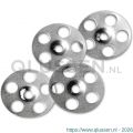 Steelies Ultimate bevestigingsrozet 36x5.5x1.0 mm verzinkt polyboard-XPS platen 1N110360001