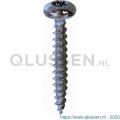Steelies Ultimate Basic spaanplaatschroef 4,0x16 mm cilinderkop CK Torx T 20 verzinkt C7010400161