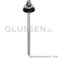 Steelies Ultimate golfplaatbevestiger 6.3x105 mm boorpunt 6 mm dacromat 5J050631051