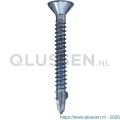 Steelies Ultimate vleugelteksschroef 5,5x38 mm verzonken kop Pozidriv PZ 3 verzinkt 3E010550381