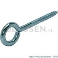 Steelies Ultimate schroefoog 4,4x30x16 mm houtdraad verzinkt QF110440301