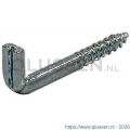 Steelies Ultimate schroefduim Z zaagsnede 4,4x40 mm hout verzinkt Q9110440401