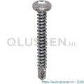Steelies Ultimate boorschroef DIN 7504N 3,5x9,5 mm bolcilinderkop CK vierkant verzinkt 31010350091