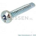 Steelies Ultimate boorschroef DIN 7504N 4,2x13 mm bolle cilinderkop BCK Torx T 20 verzinkt 32010420131