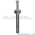 Steelies Ultimate slagplug 6x30 mm cilinderkraag zink-aluminium KDE10600301